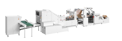 آلة تصنيع الأكياس الورقية السفلية المربعة الأوتوماتيكية عالية السرعة LQ-R330D (حقيبة التصحيح)